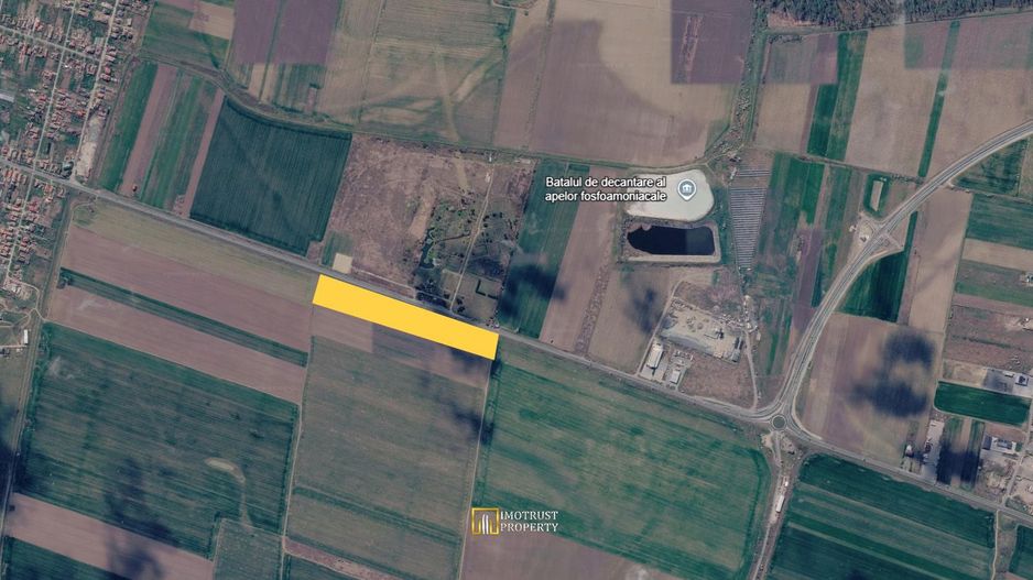 De vanzare teren arabil cu deschidere la E68, Vladimirescu - Poză 2