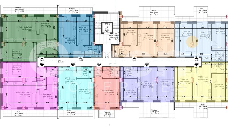 Apartament 3 camere de vânzare- 101,88 mp – bloc nu Regele Ferdinand - Poză 4