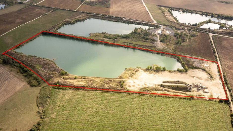 Balastiera in Santaul Mic aproape de Bors - Poză 4