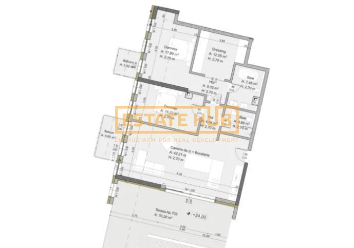 Traian 44 | Penthouse | 0% comision - Poză 11