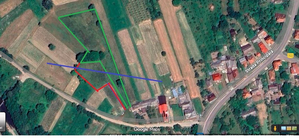 Teren intravilan-extravilan Valsanesti Arges - Poză 1