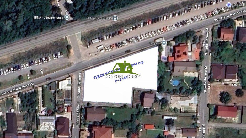 Otopeni intravilan 2.844 mp, colț stradal, deschidere dublă - C.U. - Poză 12