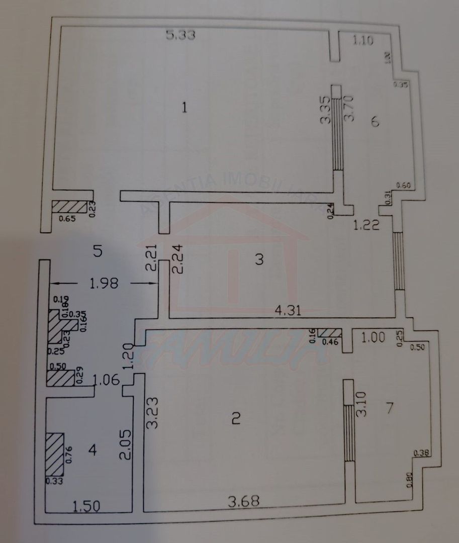 69.900 Euro Ap 2 camere cu 2 balcoane, decomandat, etaj 2, Micro18 - Poză 3