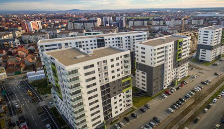 Apartamente de vanzare, tip studio, 2,3 camere Green Residence, Oradea