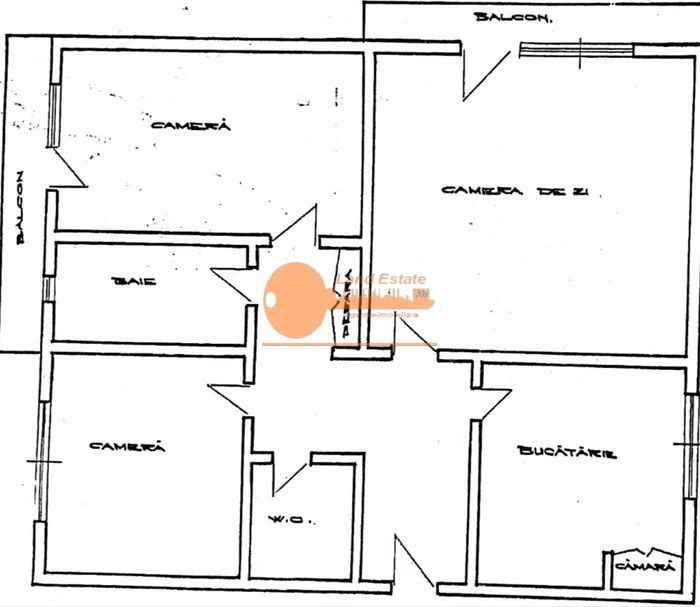 3 camere Aviatiei (centrala termica-200 m metrou) - Poză 6