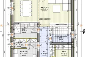 Ultima unităte disponibilă, Casă modernă 140 mp/utili, Stupini - Schiță 11