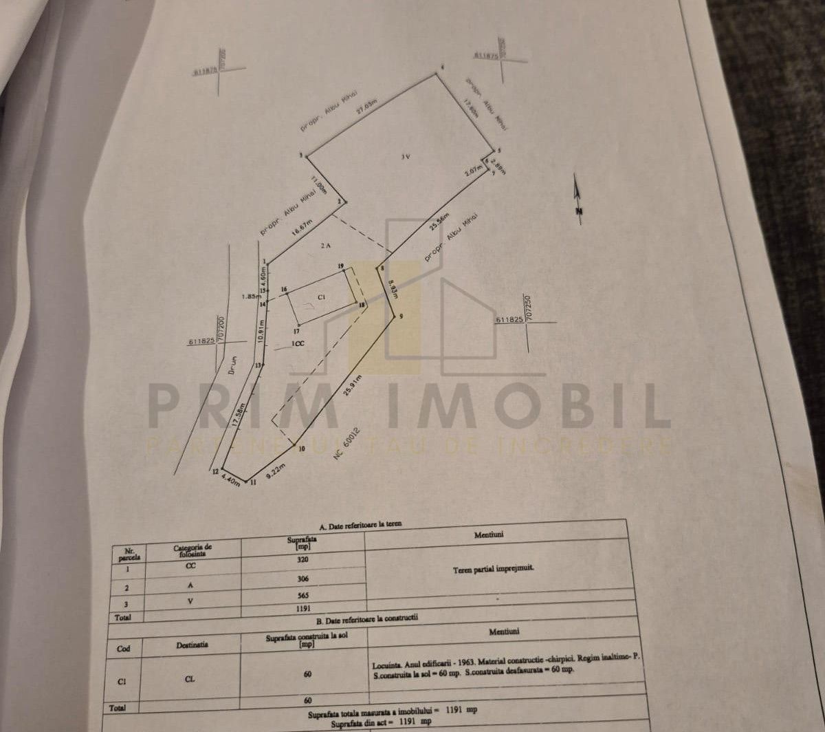 Teren intravilan Dobrovat + Casa Batraneasca - Poză 8