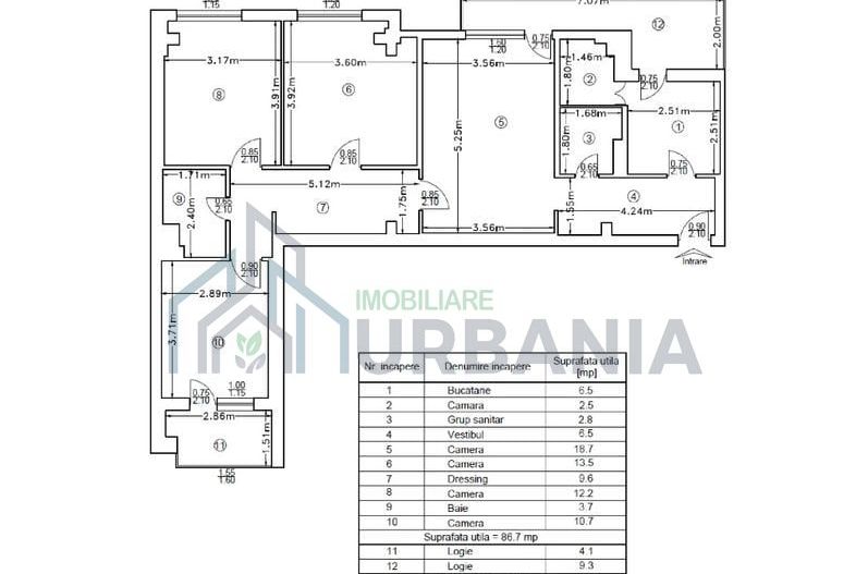 Apartament 4 camere, Bulevardul Independentei 6, Iași – central, mobilat - Poză 1