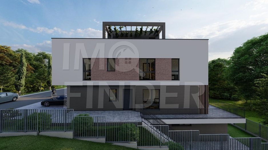 Casă în Florești, zona Vivo: 189 mp utili,  116 mp pe terase - Schiță 19