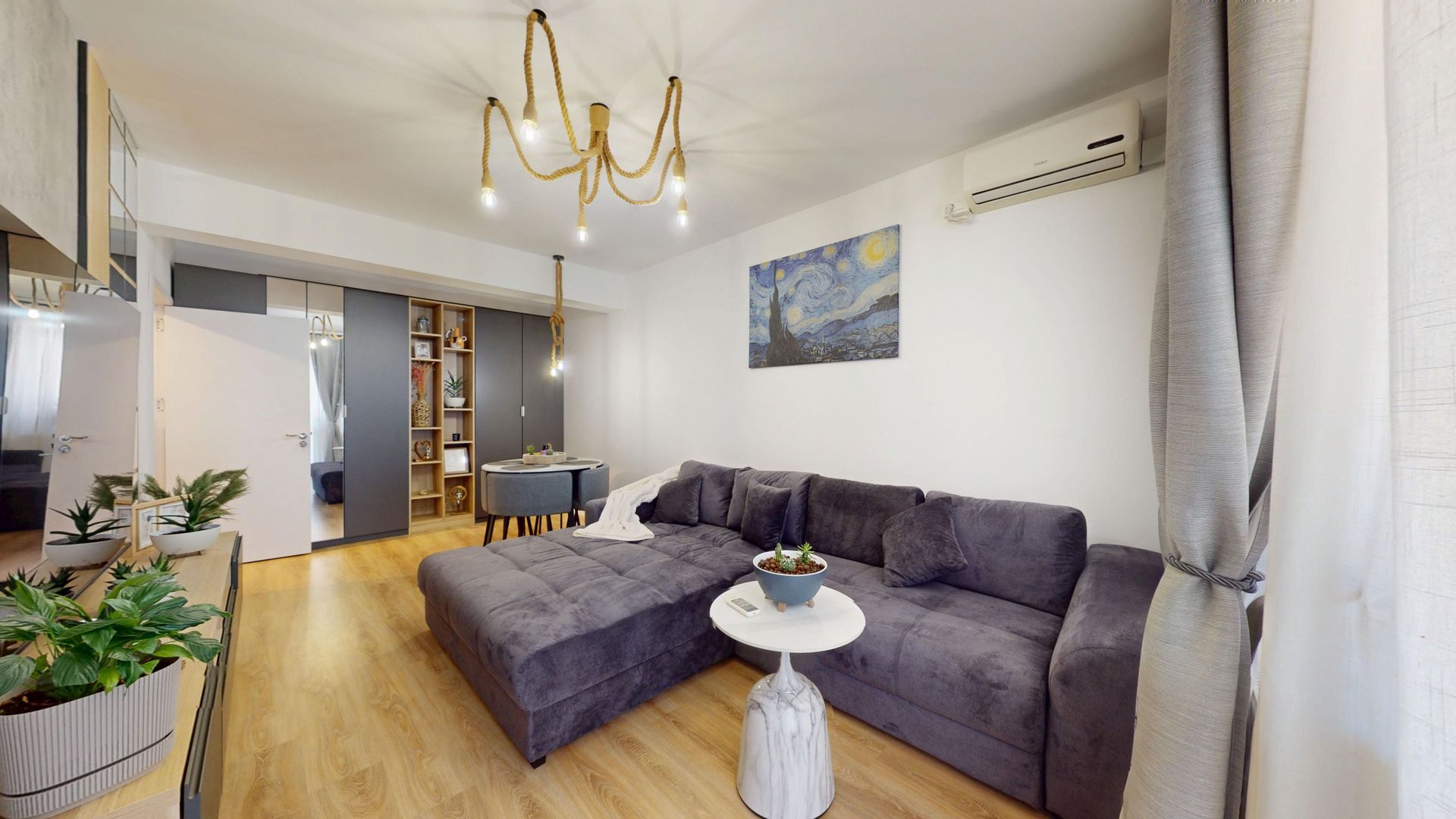 Metrou Berceni -Biruintei-Popesti Leordeni 2 camere-curte - Poză 4