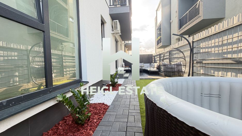 Apartament mobilat cu 2 camere si gradina in zona Braytim - Poză 1