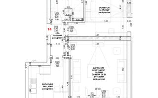 Apartament NOU 2 camere, Sibiu, COMISION 0 - Schiță 9