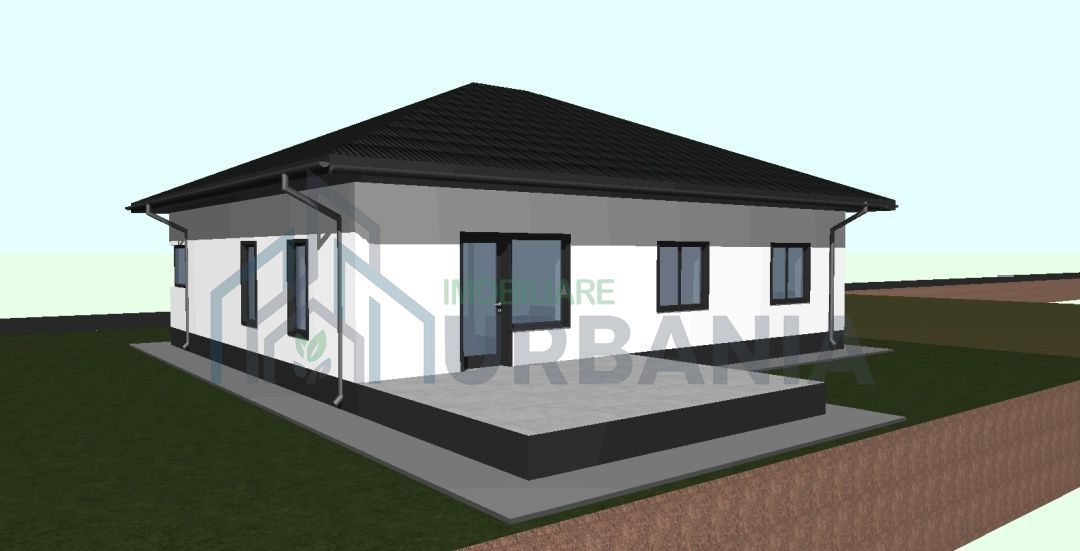 Casă de vânzare în Dancu – 3 dormitoare, 2 băi, living open space - Poză 5