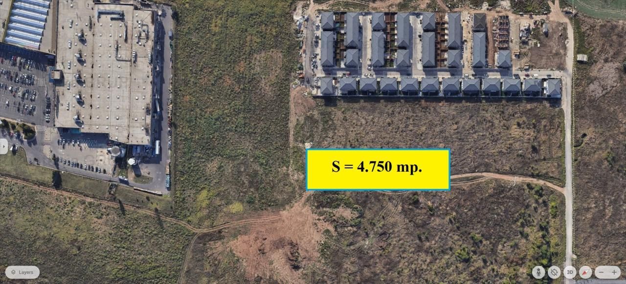 BERCENI, langa Green Garden Residence, 4.750 mp. teren intravilan - Poză 1