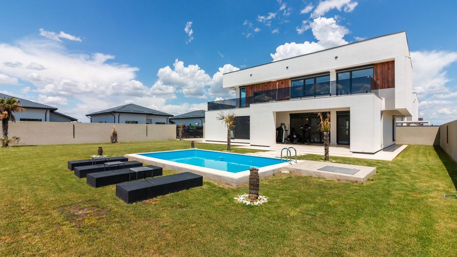 Vila premium cu piscina Balotesti | Teren 800 mp - Poză 3