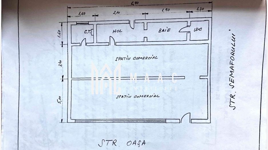 Spatiu comercial I VAD I 69 mpu I 7m front I Vasile Aaron - Poză 3