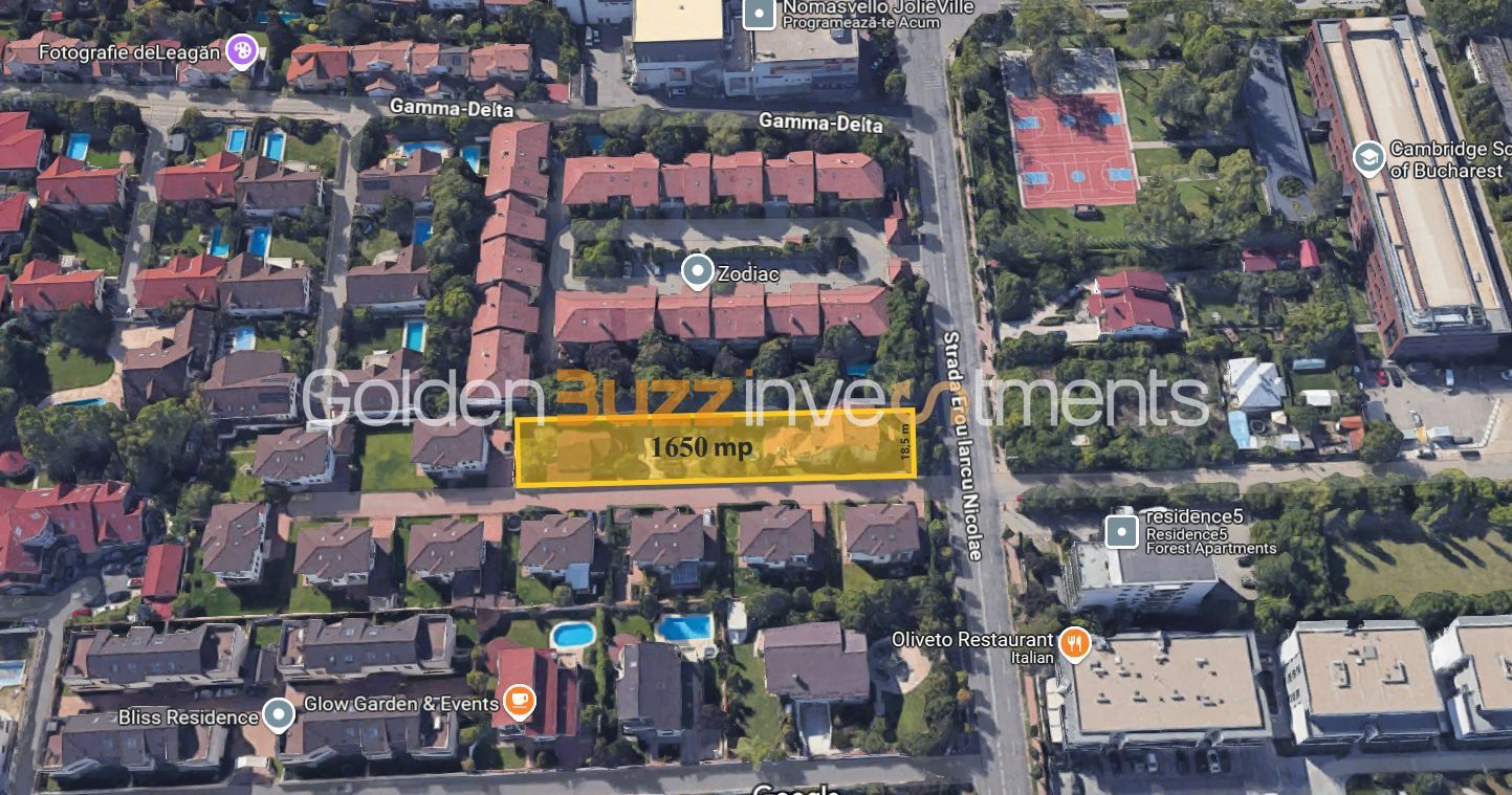 Teren de vânzare - 1650 mp, Iancu Nicolae | Poziție Premium | - Poză 2