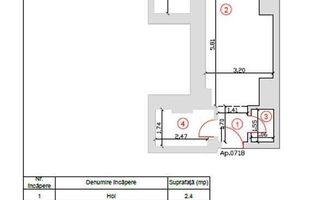 Studio - 39MP | Credit | 7/14 | Centrala | Smart Residence Lujer - Schiță 7