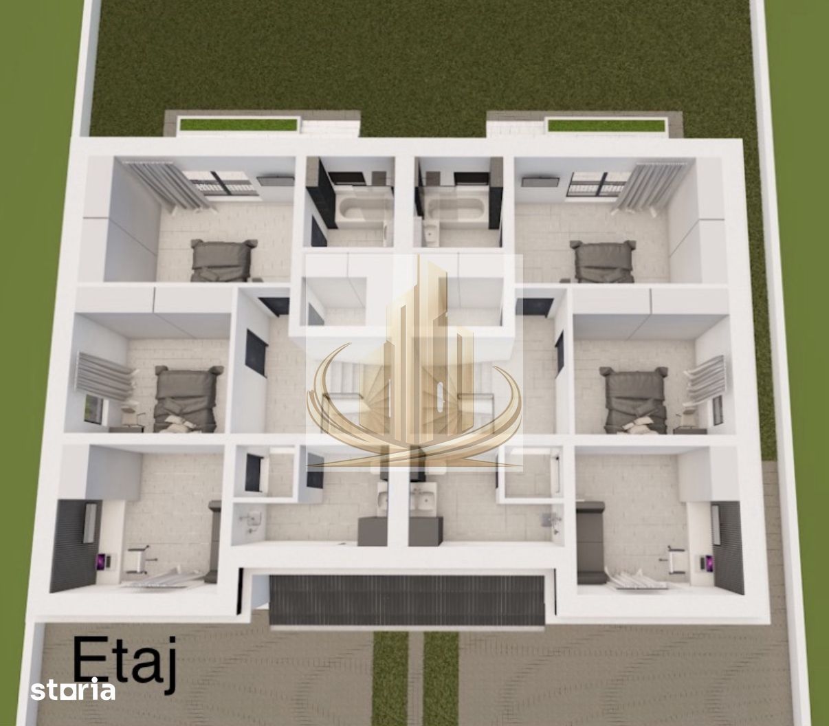 Duplex premium 5 cam, 3 bai în Dumbrăvița, | 125 mp utili | Zona Cora - Poză 15