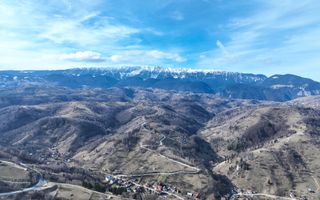 Teren intravilan in Moeciu de jos – Vedere panoramică Piatra Craiului - Poză 3