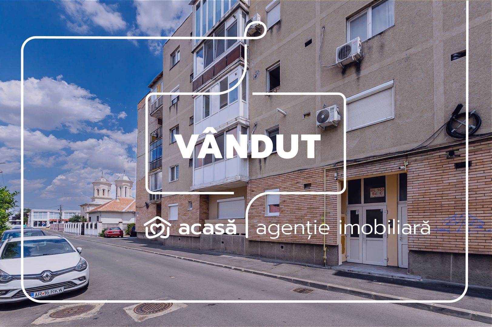 VÂNDUT! Apartament cu 2 camere, Micalaca Zona 100 - Poză 1