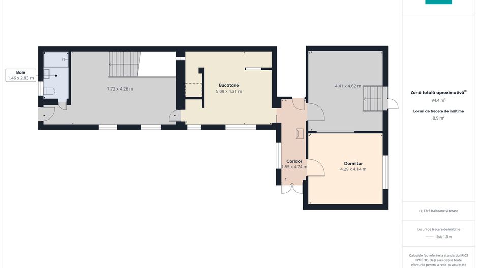 Casă cu 4 camere în zona Parneava - Poză 13