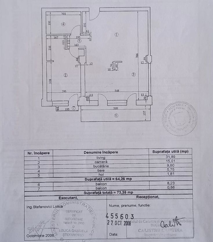 Apartament cu 2 camere de vanzare zona 1 Decembrie 1918 strada Fetesti - Poză 8