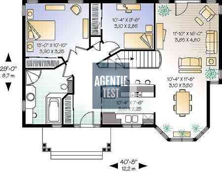 Apartament de vanzare la Blue Sky - Schiță 60