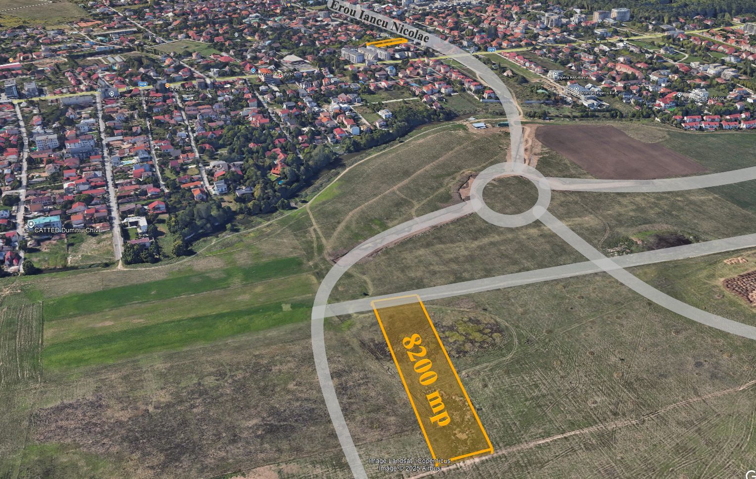 Teren de vânzare – Pipera – Prelungire Iancu Nicolae - Poză 1