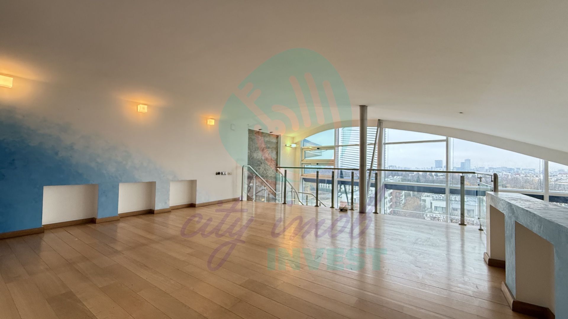 Penthouse Unic cu Terase de 100 mp - Poză 3