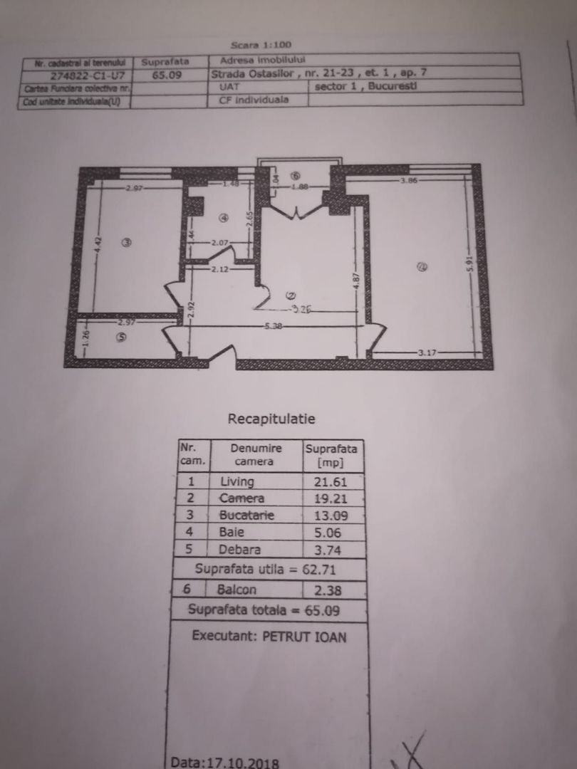 Apartament 2 camere Cișmigiu, bloc nou 2021, etaj 1, garaj subteran - Poză 9