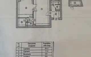 VANZARE APARTAMENT 2 CAMERE 46MP | SALA PALATULUI – CIȘMIGIU | TERASA - Poză 17