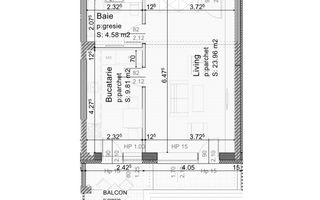 Garsonieră Decomandată Bloc Nou - Poză 10
