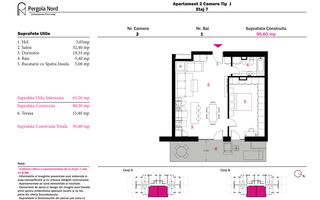 Apartament Tip J, etaj 7 - Poză 2