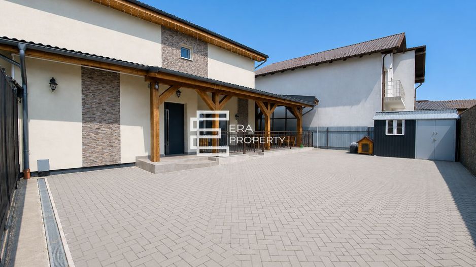 Duplex nou 2025, mobilat complet, terasă, 3 băi, Șelimbăr zona Brana - Poză 1