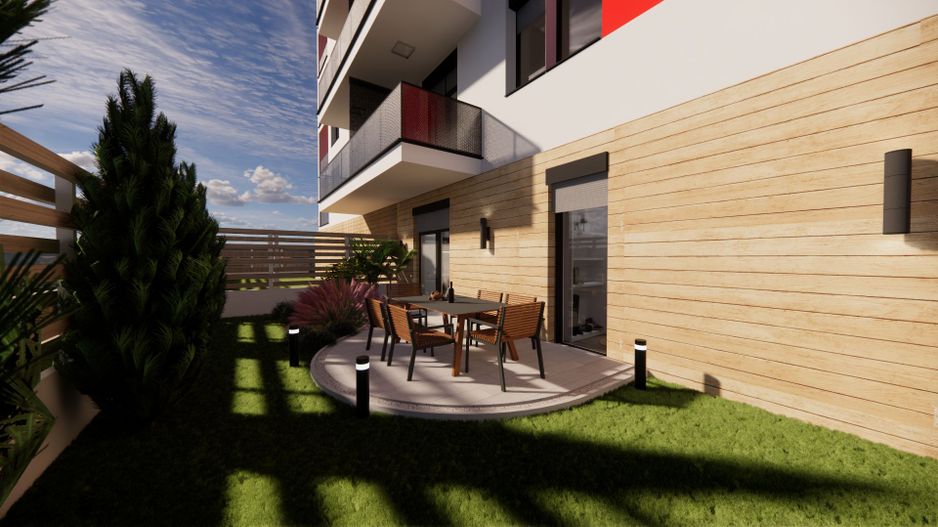 SINGURUL APARTAMENT CU GRADINA DIN NOUL BLOC R39, ARED RED 9 - Poză 5