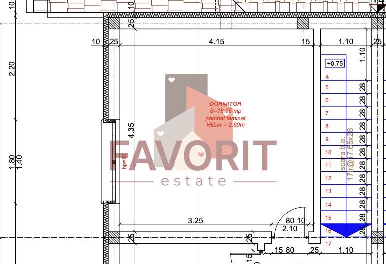 Duplex cu 4 camere | Mosnita | Toate utilitatile | Finisaje la alegere - Schiță 21