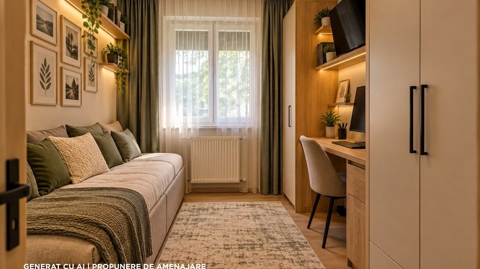 Apartament 3 camere | 50,77 mp | Manastur, Aleea Gurghiu | Renovabil - Poză 17