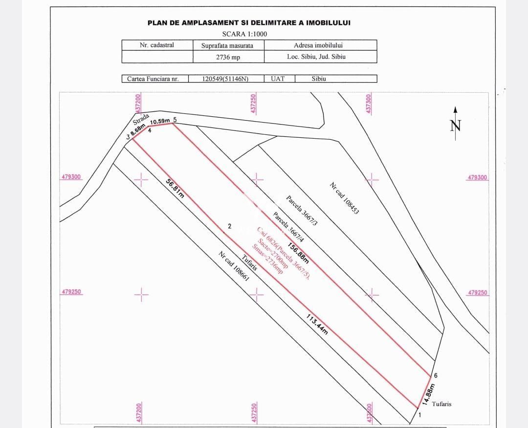 Teren Intravilan cu priveliste superba , SIBIU - Poză 4