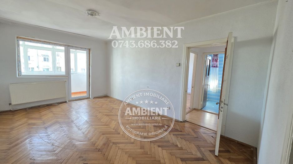 Apartament cu 2 camere, etaj 6 cu lift, VASLUI - zona CENTRU - AUROCOR; - Poză 2