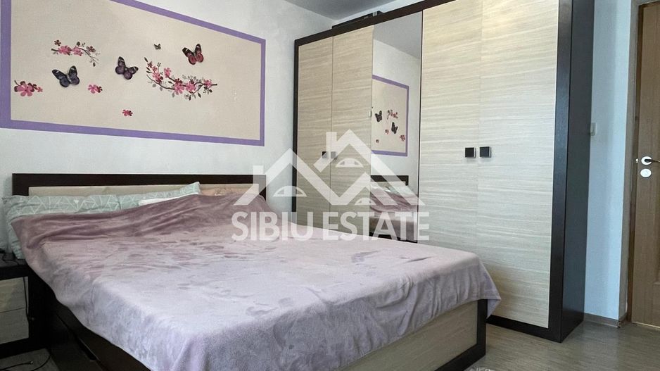 Apartament mobilat utilat 3 camere 2 balcoane–Șelimbar, Brana 123000 e - Poză 5