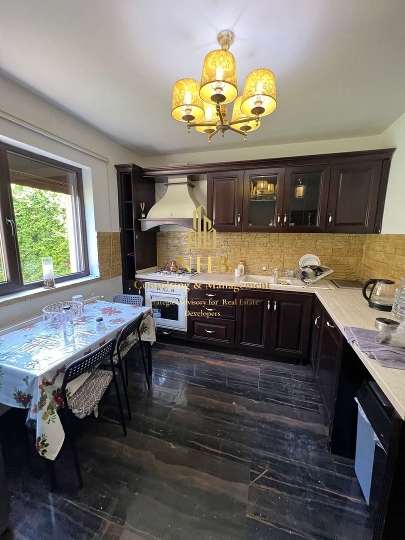 Vila de inchiriat 5 camere cu piscina -P+1- 208 mp Tunari- Pipera - Poză 29