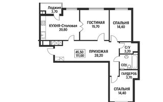 Vânzare, apartament, 2 camere+living, strada Vasile Lupu, Buiucani - Poză 3