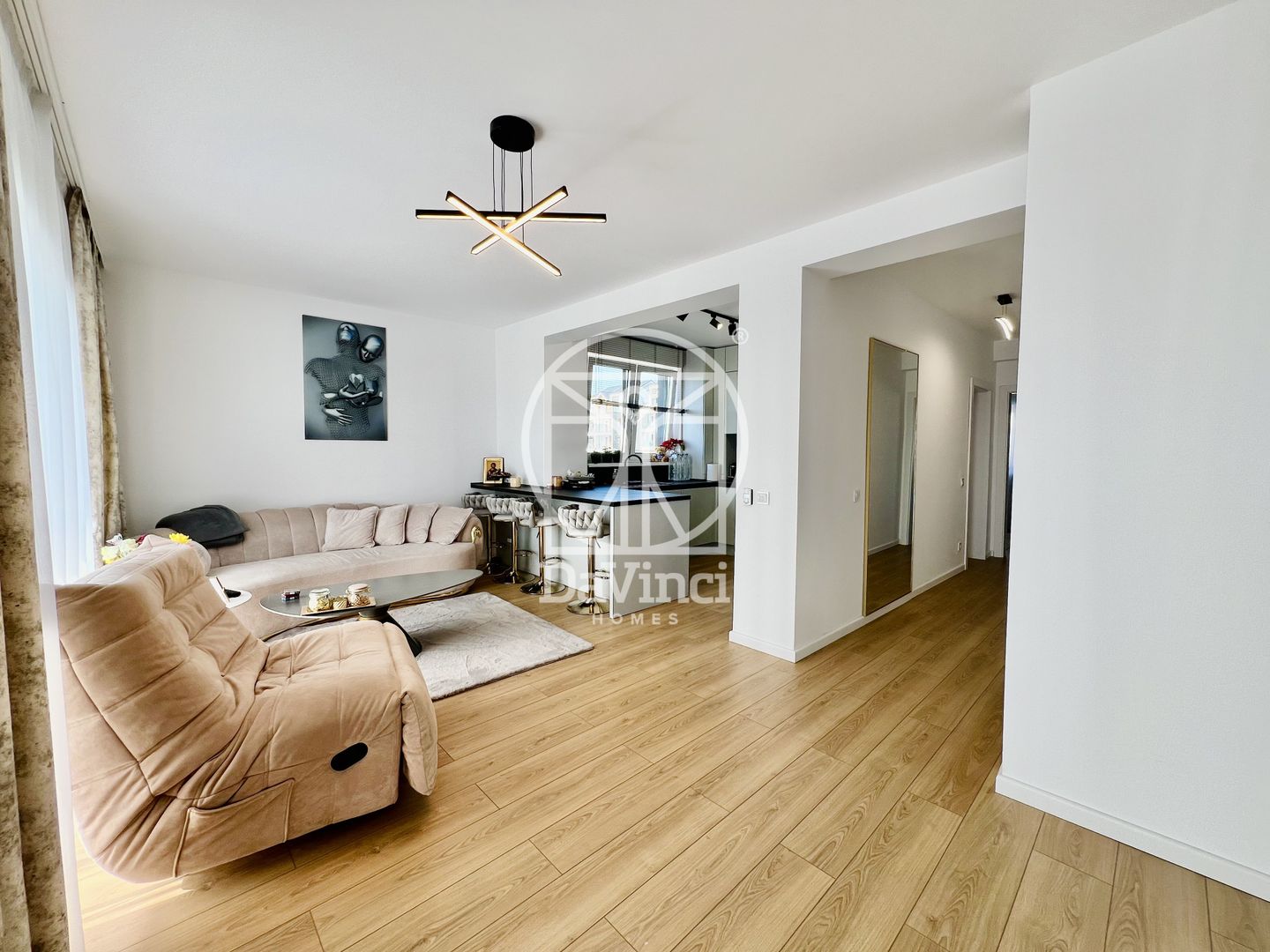 Apartament 2 camere, 52.89 mpu, intabulat (MJ-50M-Da-ap.3) - Poză 2