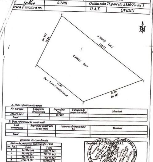 OVIDIU (Cod 01) - teren pentru constructii industriale - Poză 2