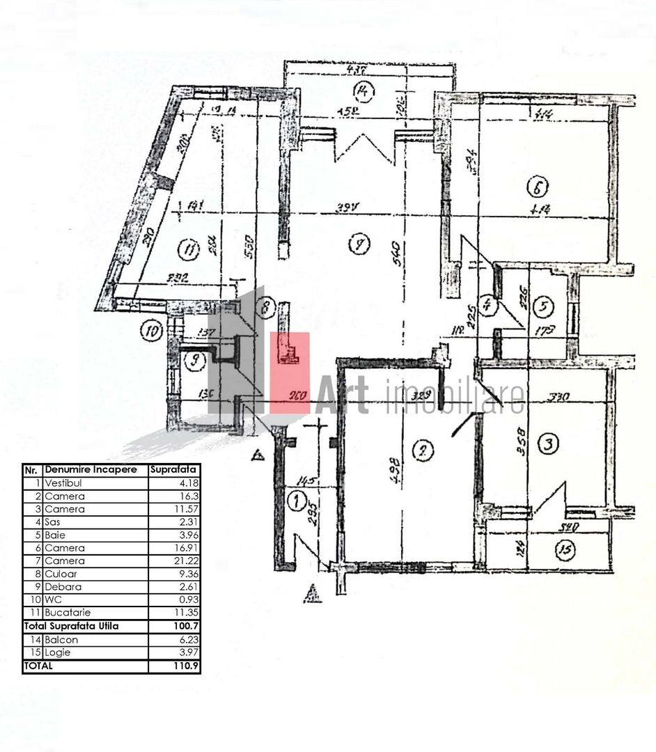 Apartamentul "ZORAGARRIA", Armeneasca,finisat lux, PRIMII LOCATARI DUPA RENOVARE - Poză 67