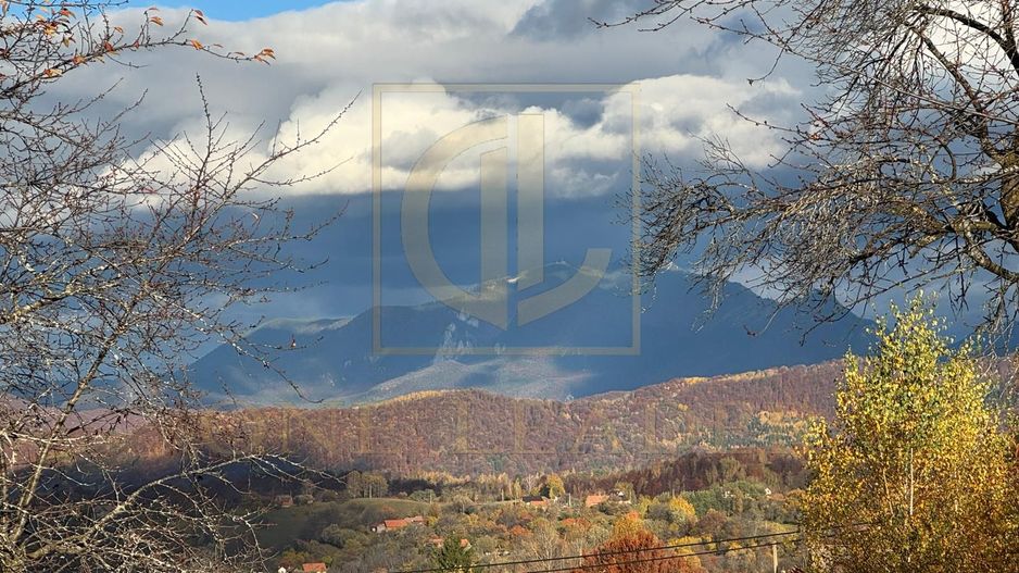 Intravilan 1000 mp | Sohodol-Priveliște panoramică către munți Bucegi - Poză 4