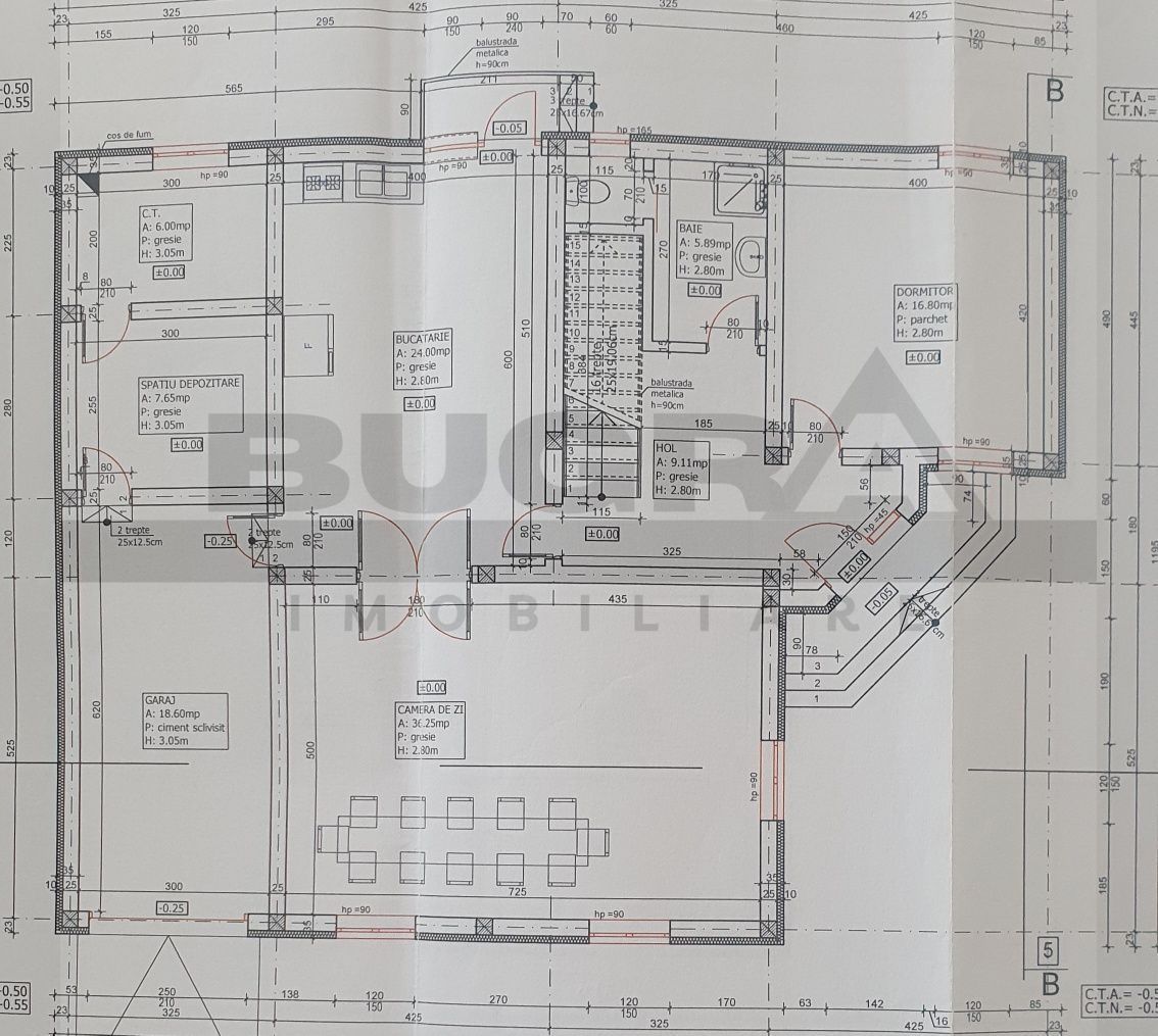 Casa individuala premium de 215mp utili, teren 700mp, Garaj- Gilau - Poză 3