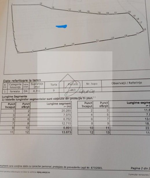 Teren intravilan Breaza de Sus I 4400 mp I toate utilitatile - Poză 1