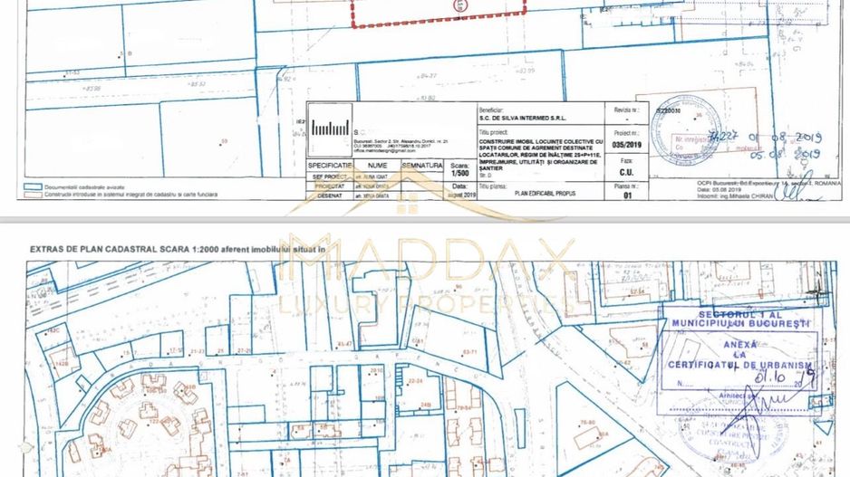 Teren Intravilan *2394 mp*  2S+P+11E //  Nordului - Poză 1